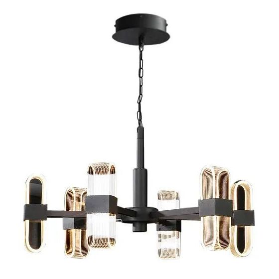 TOOLIGHT riippuvalaisin APP770-6C musta, 70X70X92CM