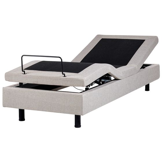 Säädettävä sänky ilman päätyä kangas DUKE 80 x 200 cm Beige