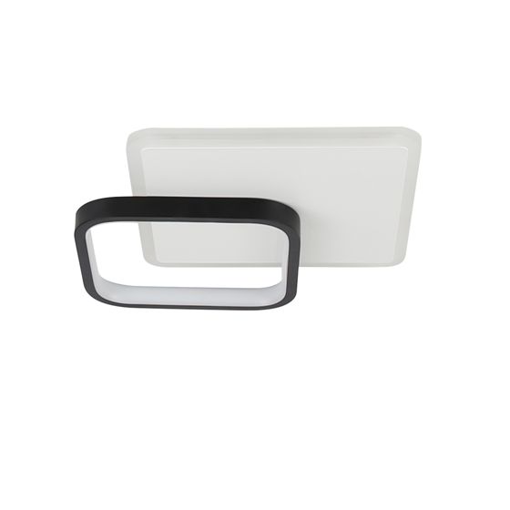 NETTLIFE LED - kattovalaisin, 3000K, 245cm, 22W, eteisen, lamppu, moderni, design Keittiön, lamppu, musta, makuuhuoneeseen, olohuoneeseen