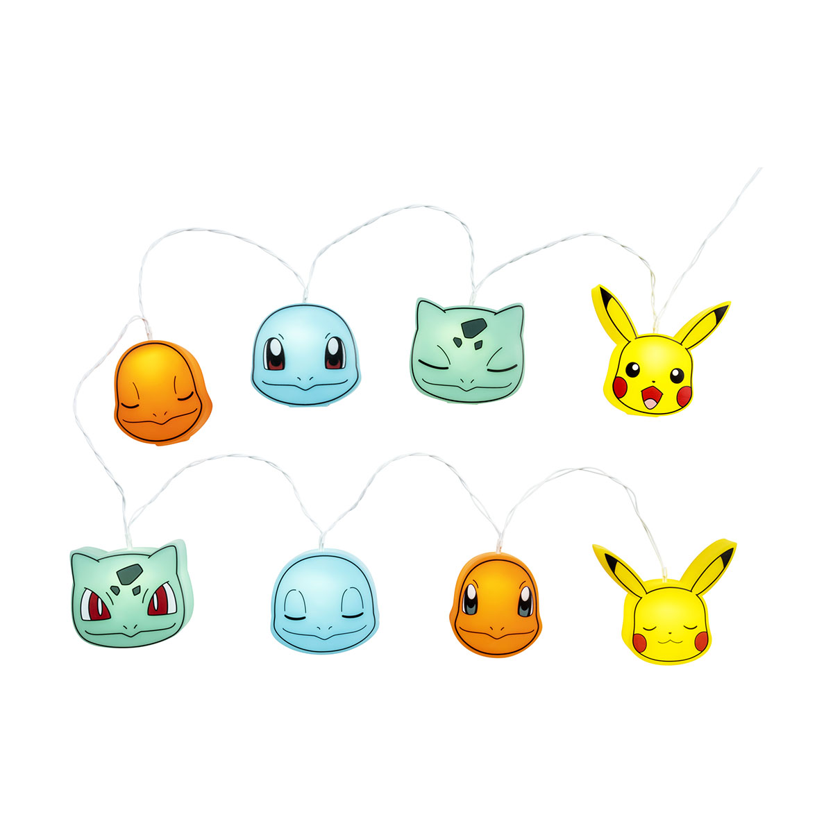 Valo Sarja 8 LED Pokémon Hahmot Sisä Sisustus 2.6m