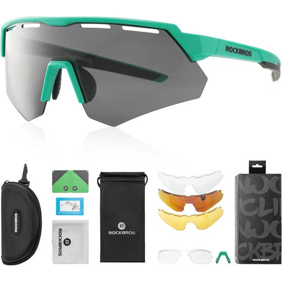 Polarisoidut Aurinkolasit 4 Vaihdettavalla Linssillä