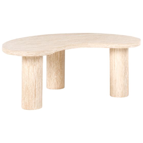 Sohvapöytä NOMA 52 cm 90 cm Travertiinikuvio Travertiinikuvio