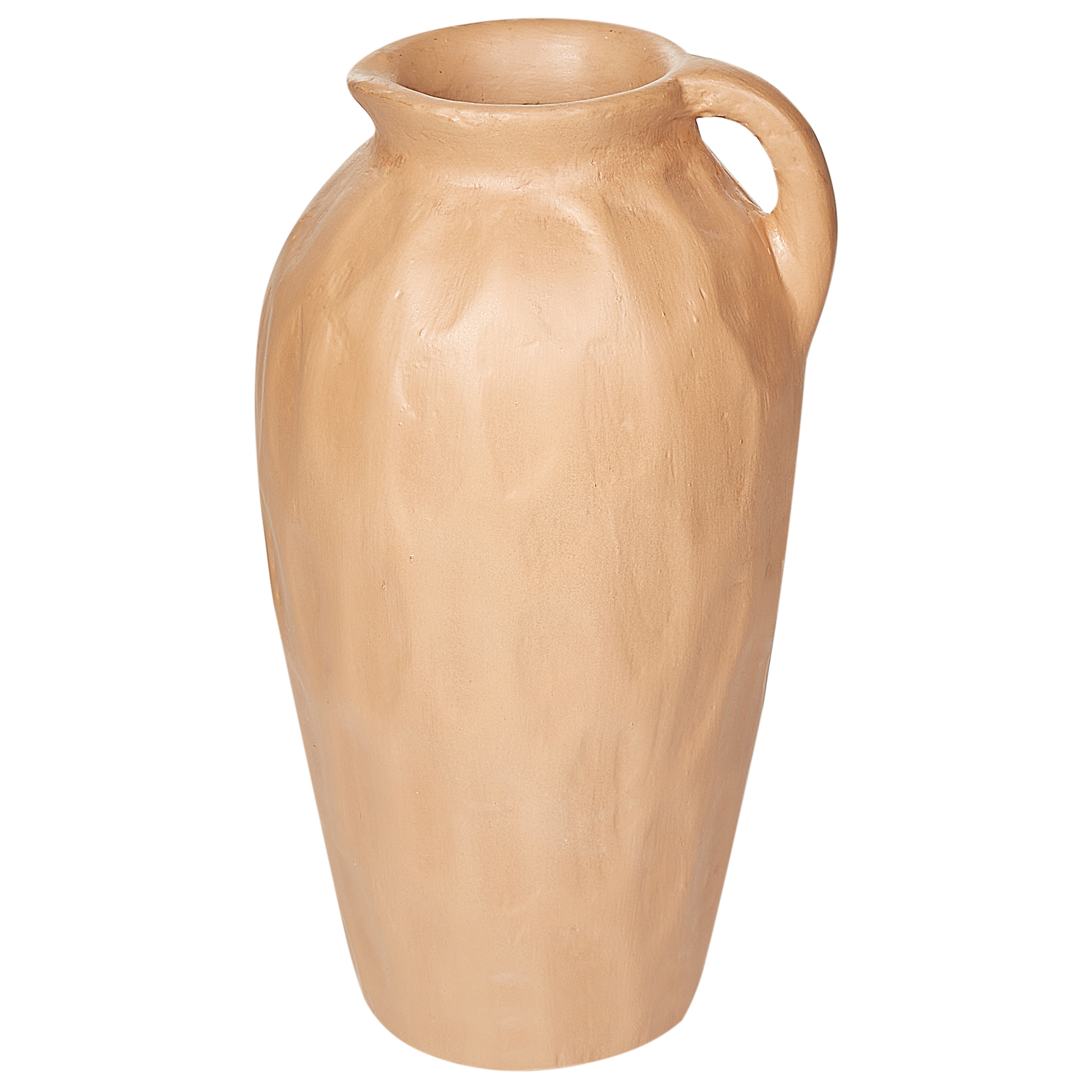 Koristemaljakko TAIPING 46 cm Keramiikka Tumma beige