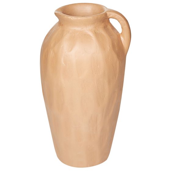 Koristemaljakko TAIPING 46 cm Keramiikka Tumma beige