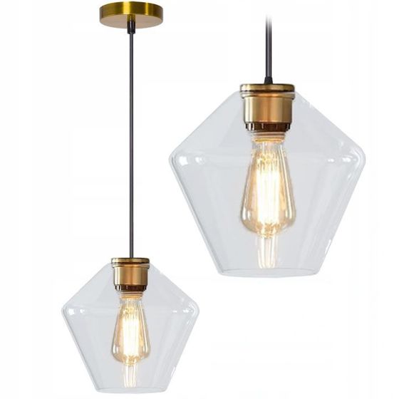 TOOLIGHT riippuvalaisin APP440-1CP Läpinäkyvä, 23, 5x23x23, 5cm