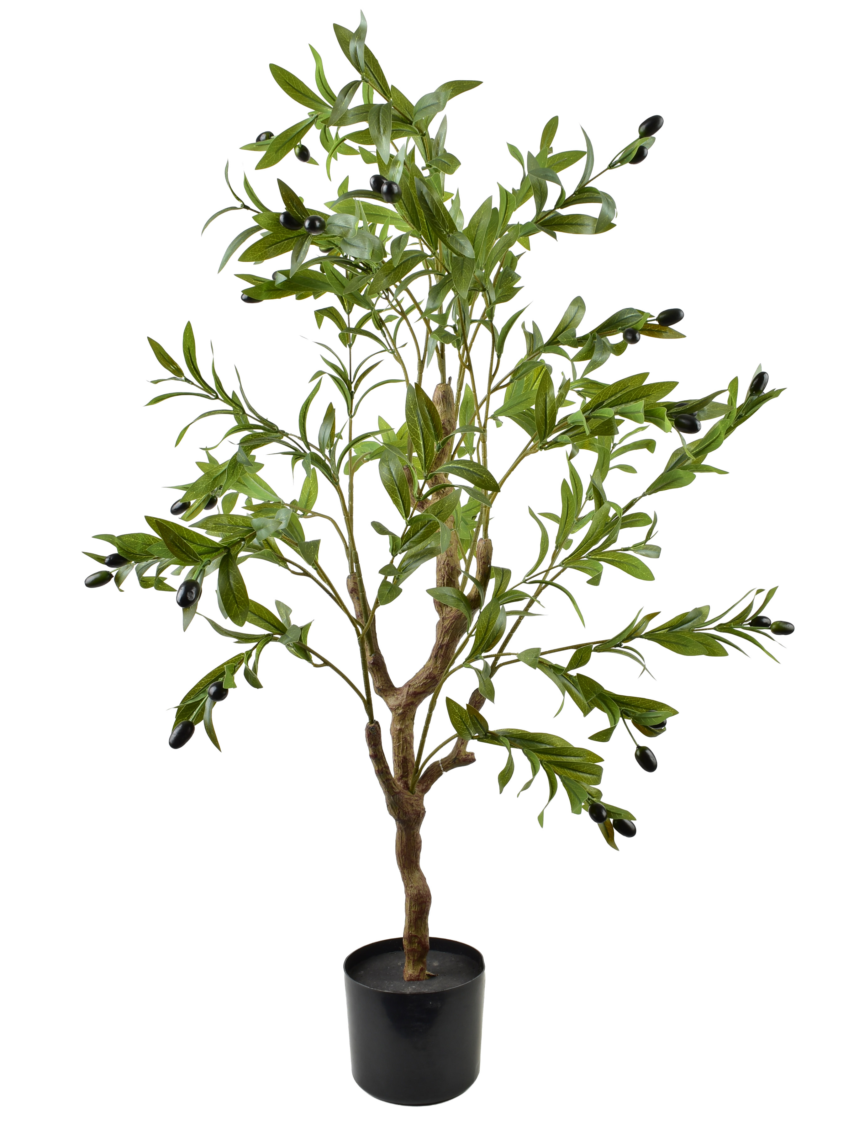Tekokasvi muovi VIRIDIS Oliivipuu 115 cm vihreä/musta 1 kpl
