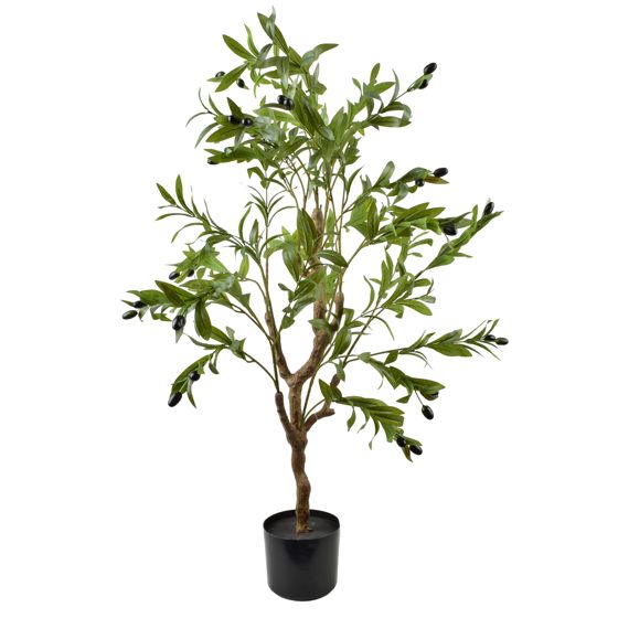 Tekokasvi muovi VIRIDIS Oliivipuu 115 cm vihreä/musta 1 kpl