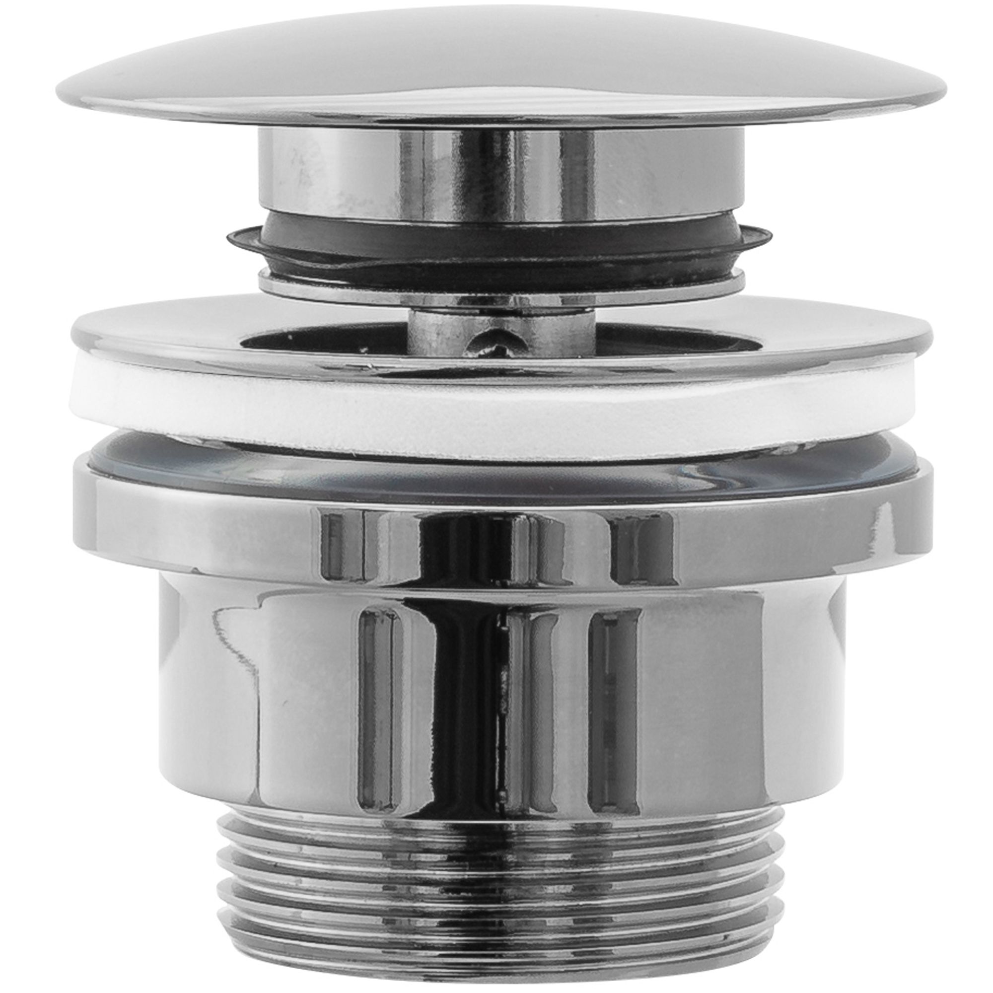 REA pesualtaan tulppa Click-clack 6,4 kromi
