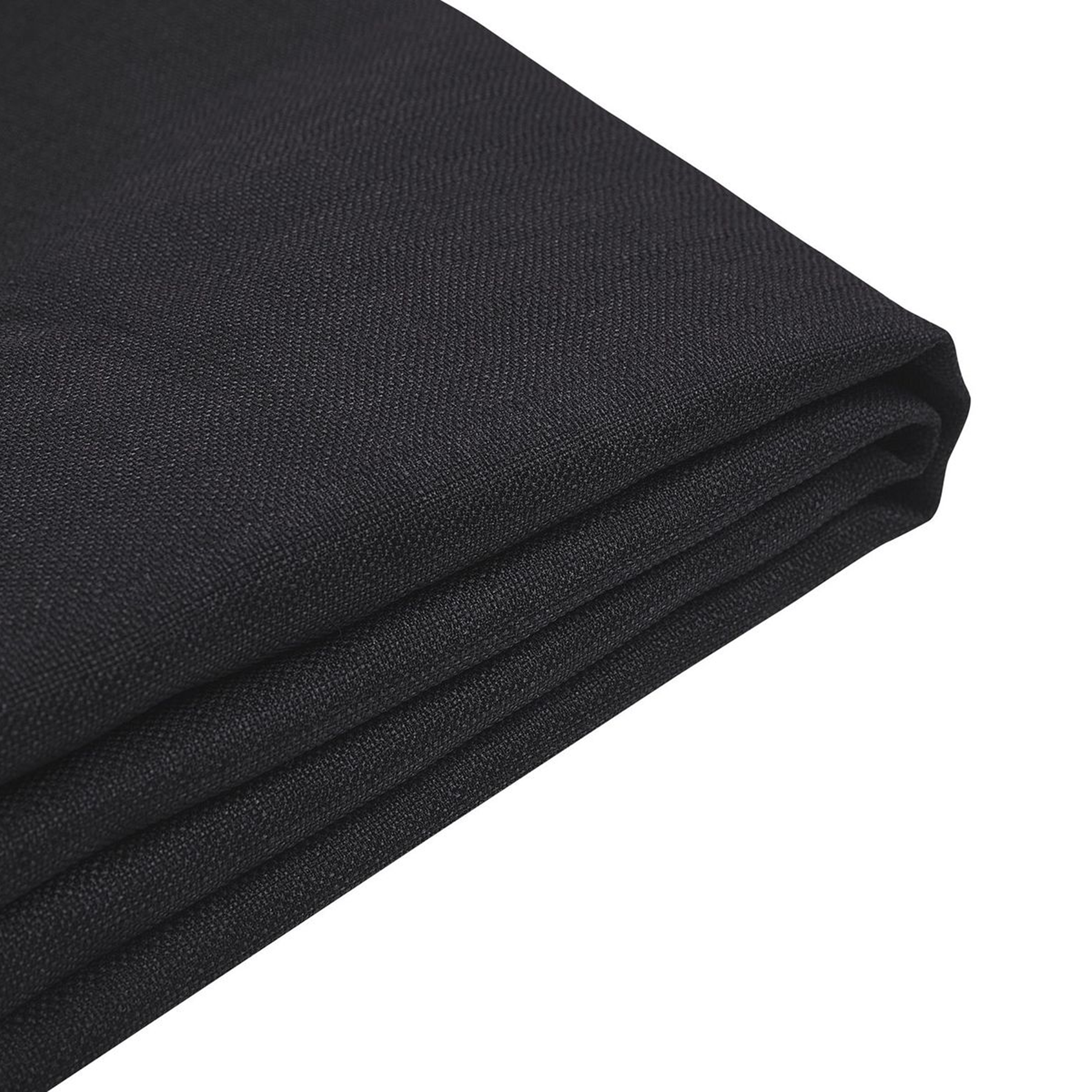 Sängynrungon päällinen FITOU 120 x 200 cm Musta