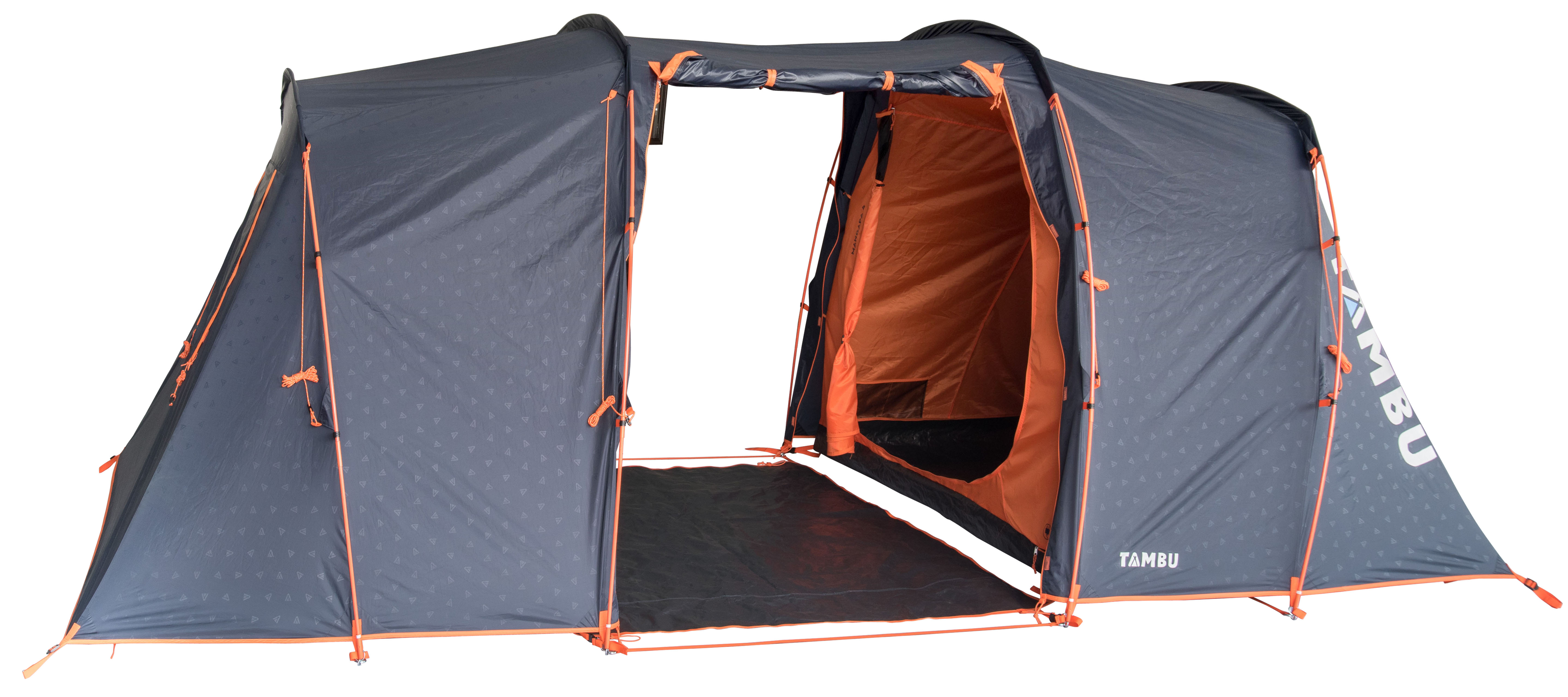 TAMBU MANDAPA 4 | 4 hengen perhe vis-à-vis teltta