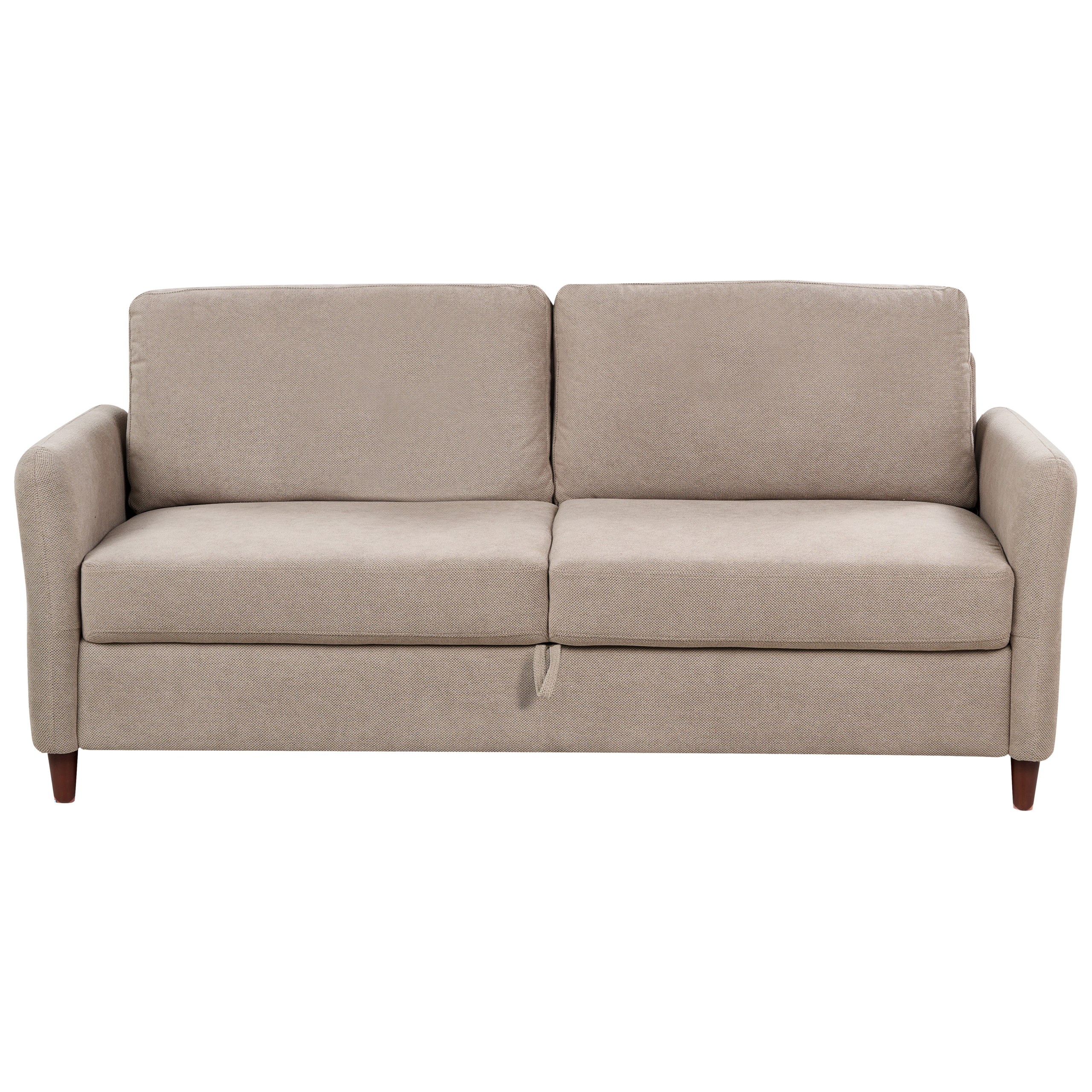 Sohva MARE kangas Ruskeanharmaa säilytystila 3-istuttava