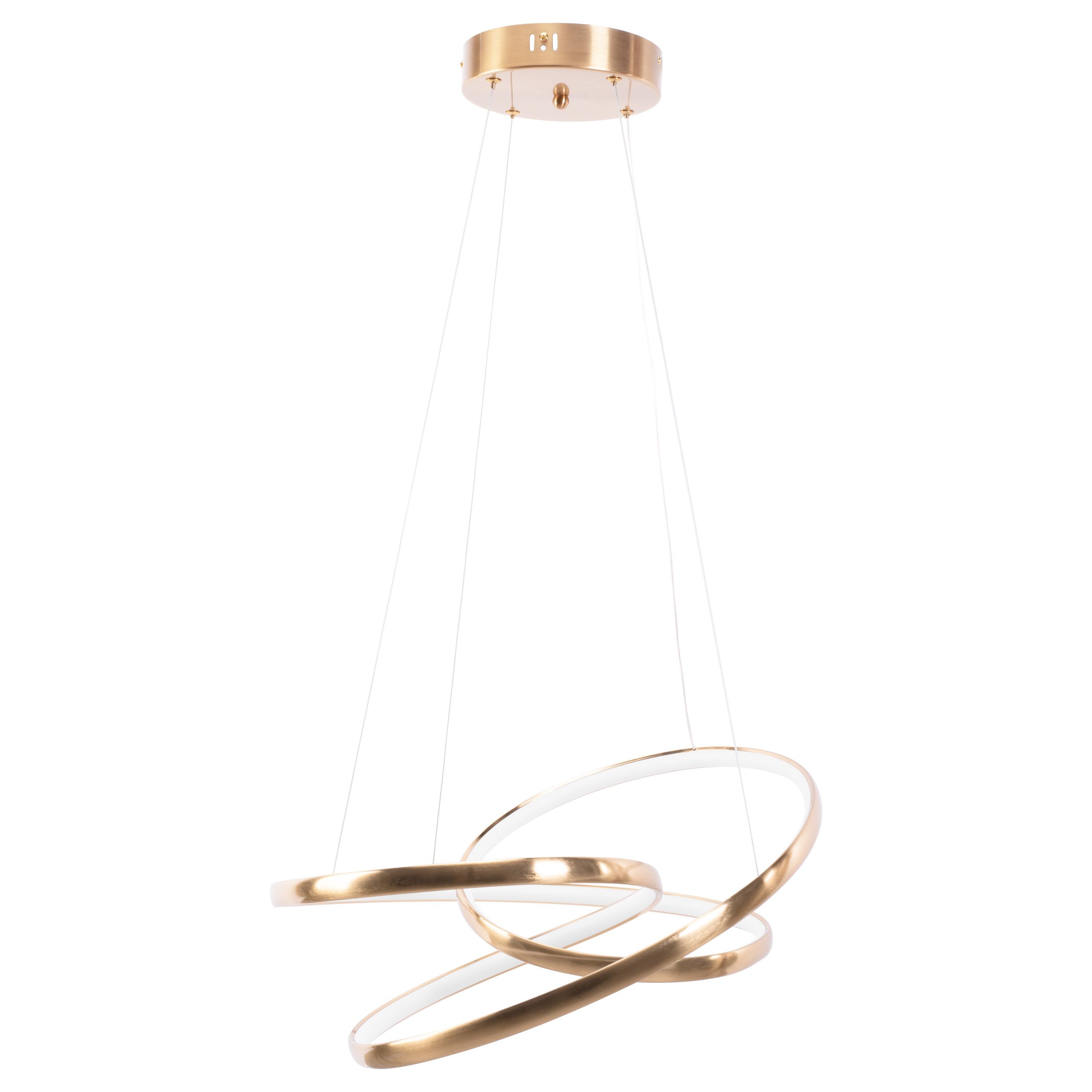 TOOLIGHT riippuva kattovalaisin LED G005-CP kulta