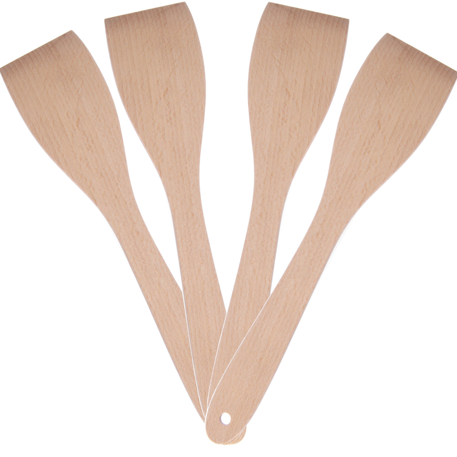 Puinen keittiölasta paistamiseen, pituus 300 mm - SETTI 4 kpl - HENDI 525142