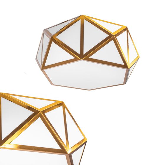 TOOLIGHT kattovalaisin APP1238-C kulta, 35x35x16cm