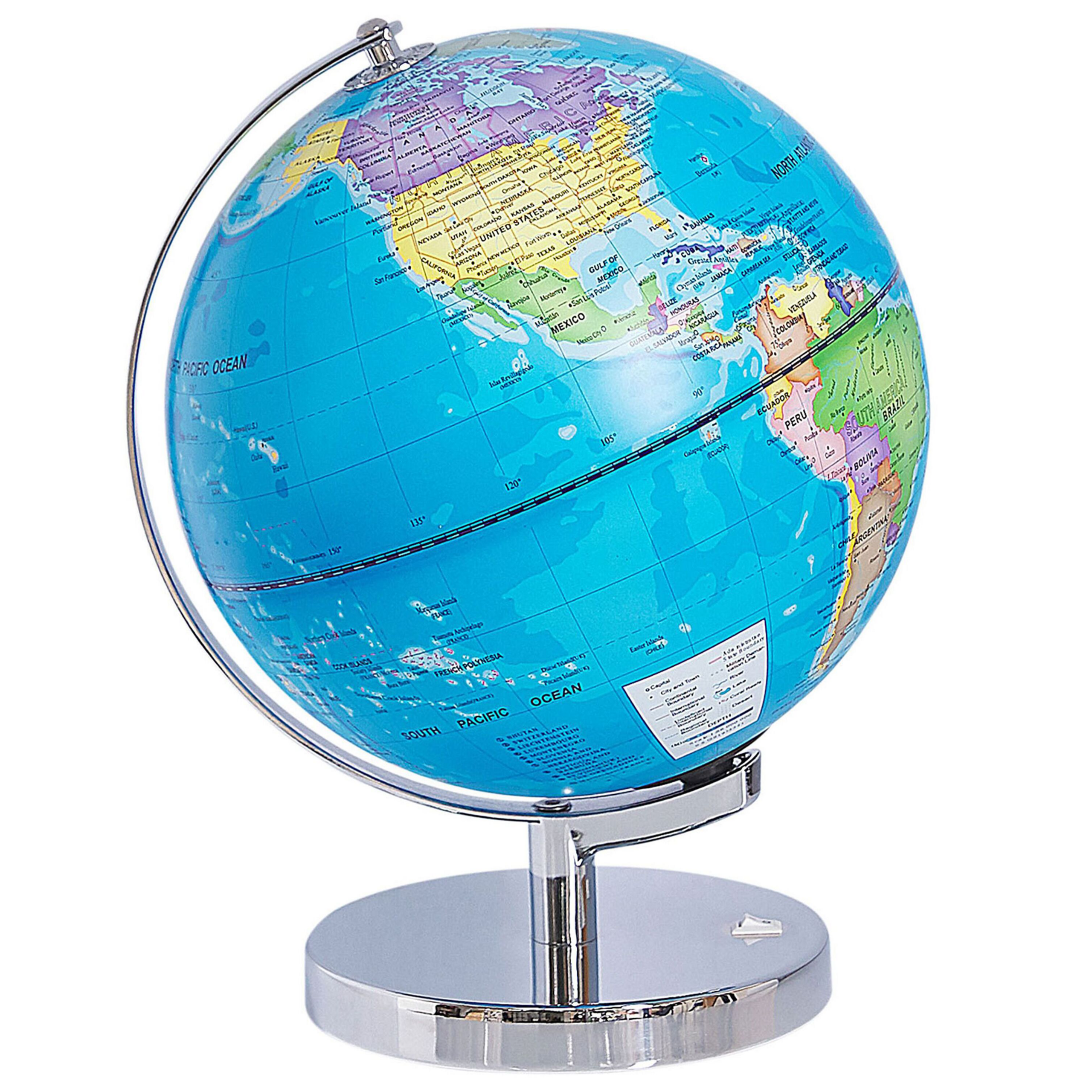 Karttapallo LED-valo STANLEY 30 cm Sininen
