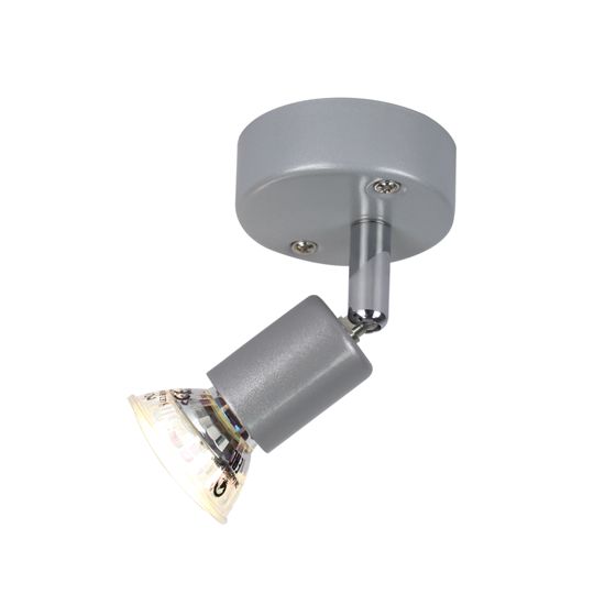 NETTLIFE säädettävä LED - kattospottivalaisin GU10 1- lamppuinen kattospottivalaisin teolliseen olohuoneeseen