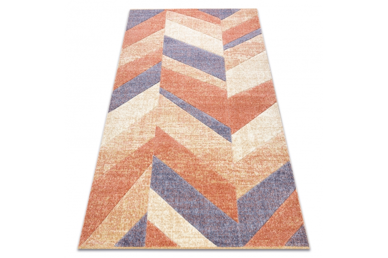 Matto FEEL 5673/17931 KALANRUOTO beige/terrakotta/violetti 80x150 cm