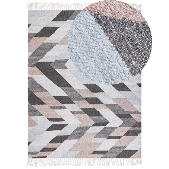 Matto NAKKAS Monivärinen 160 x 230 cm juutti