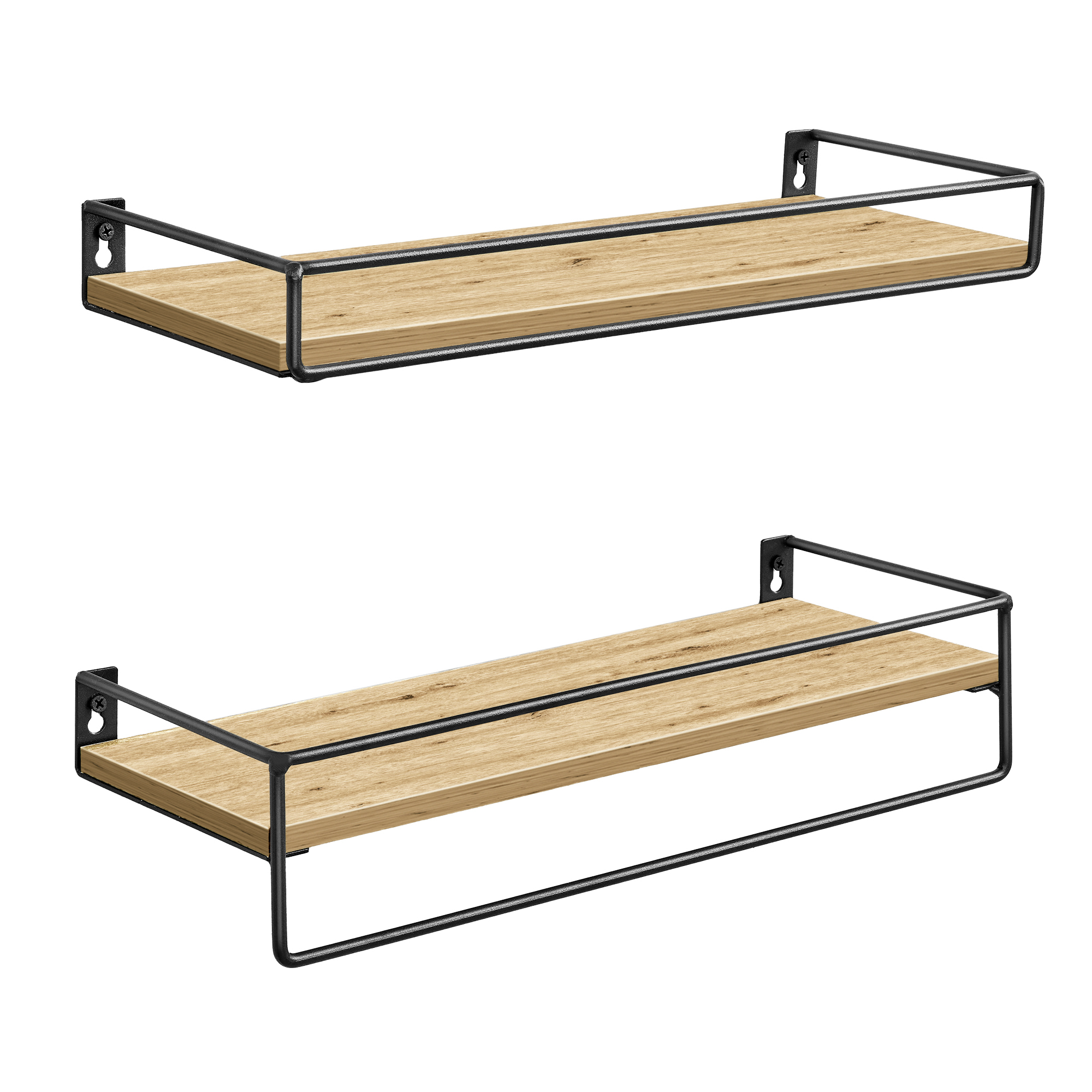 Seinähyllyt 2 kpl, artisan-tammi, LWS441B88