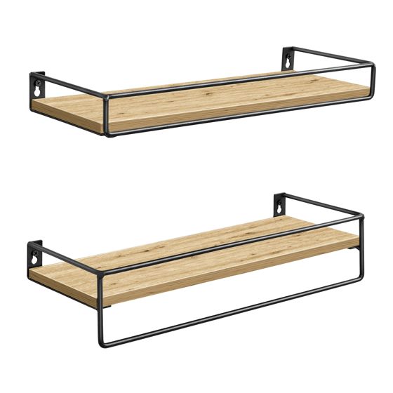 Seinähyllyt 2 kpl, artisan-tammi, LWS441B88