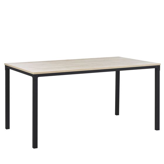 Ruokapöytä HOCKLEY Vaaleanruskea 150 cm 90 cm