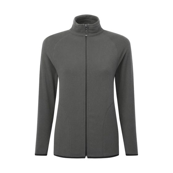 Signature – fleece-takki – naisten vetoketjullinen – nyppyyntymätön – arkikäyttö, ulkokäyttö