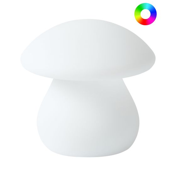 LED-ulkopöytävalaisin TUIRA Valkoinen