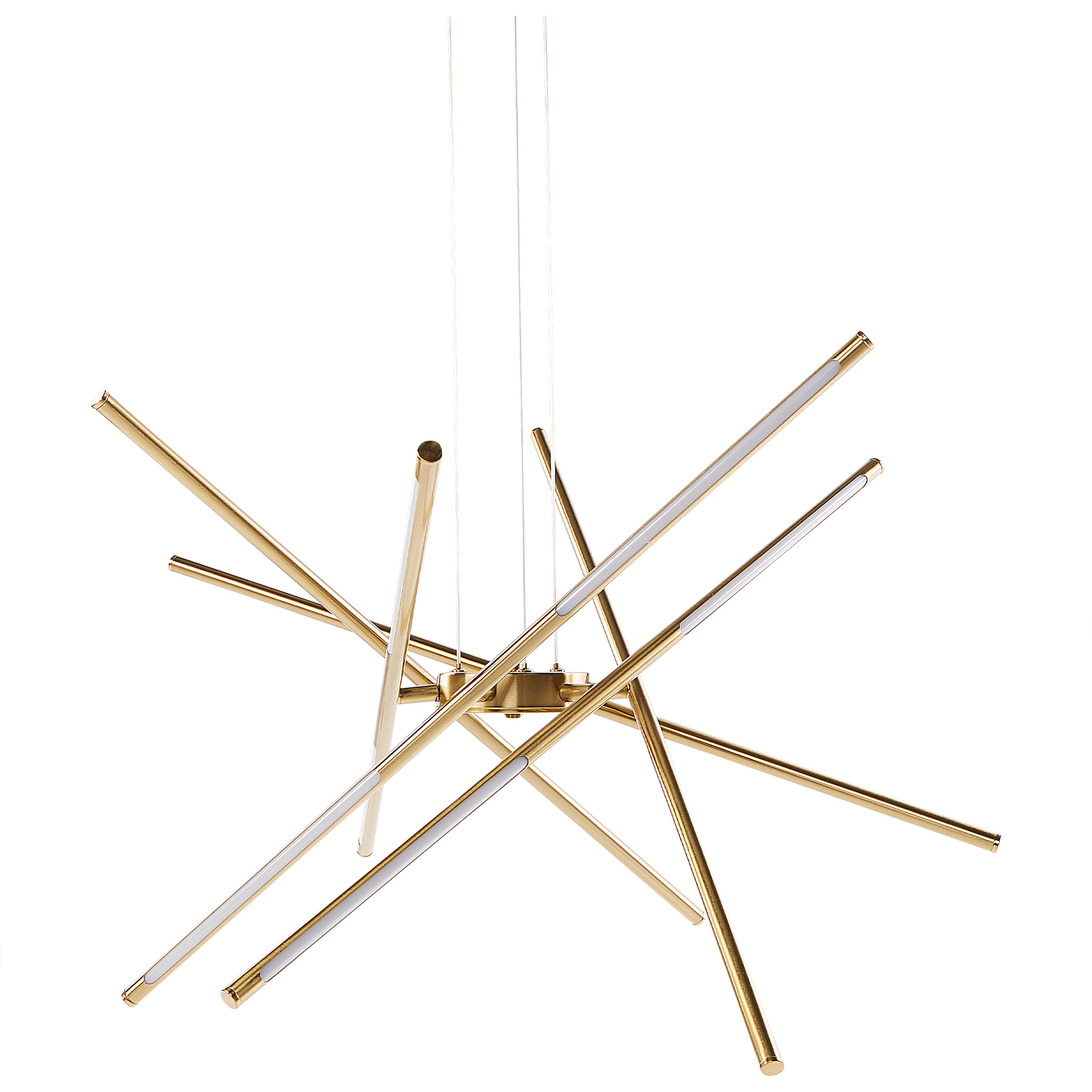 LED-riippuvalaisin PALUN himmentimellä metalli Kulta