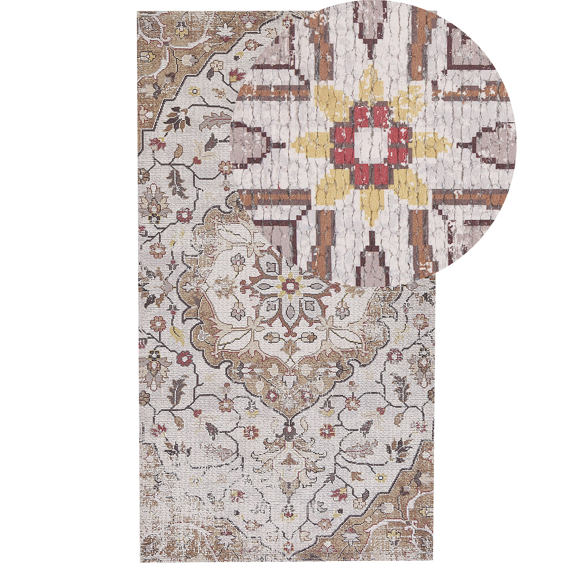 Matto KATTAKKADA Beige 80 x 150 cm