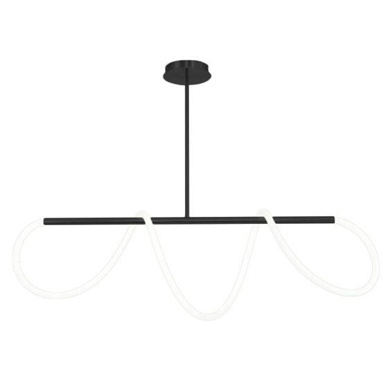 TOOLIGHT riippuvalaisin LED APP856, Musta, 97x97x26cm