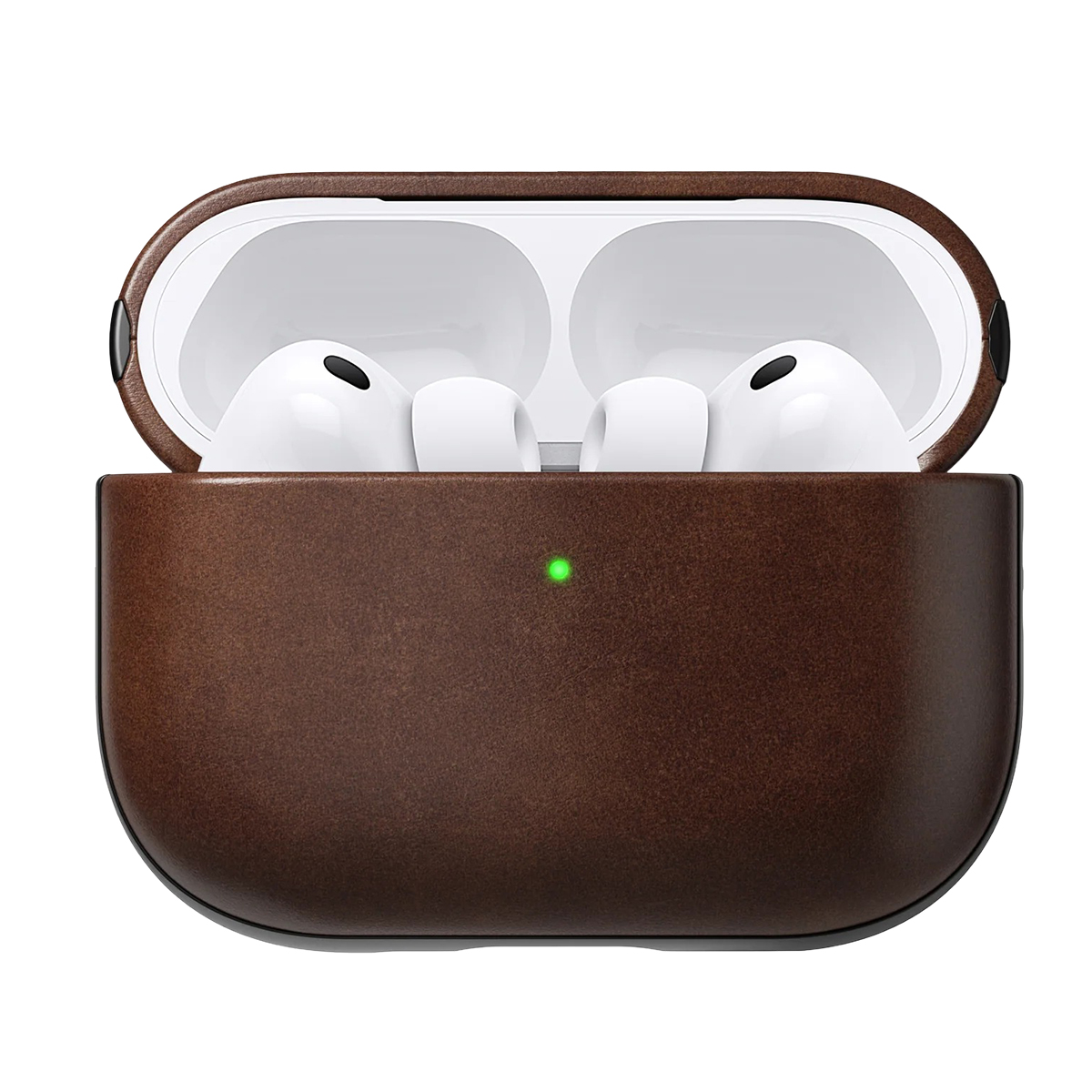 Kuori AirPods 4:lle, Modern Leather -malli, iskunkestävä