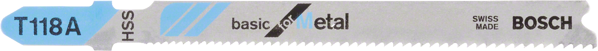 Bosch -Pistosahanterä T 118 A 100 kpl