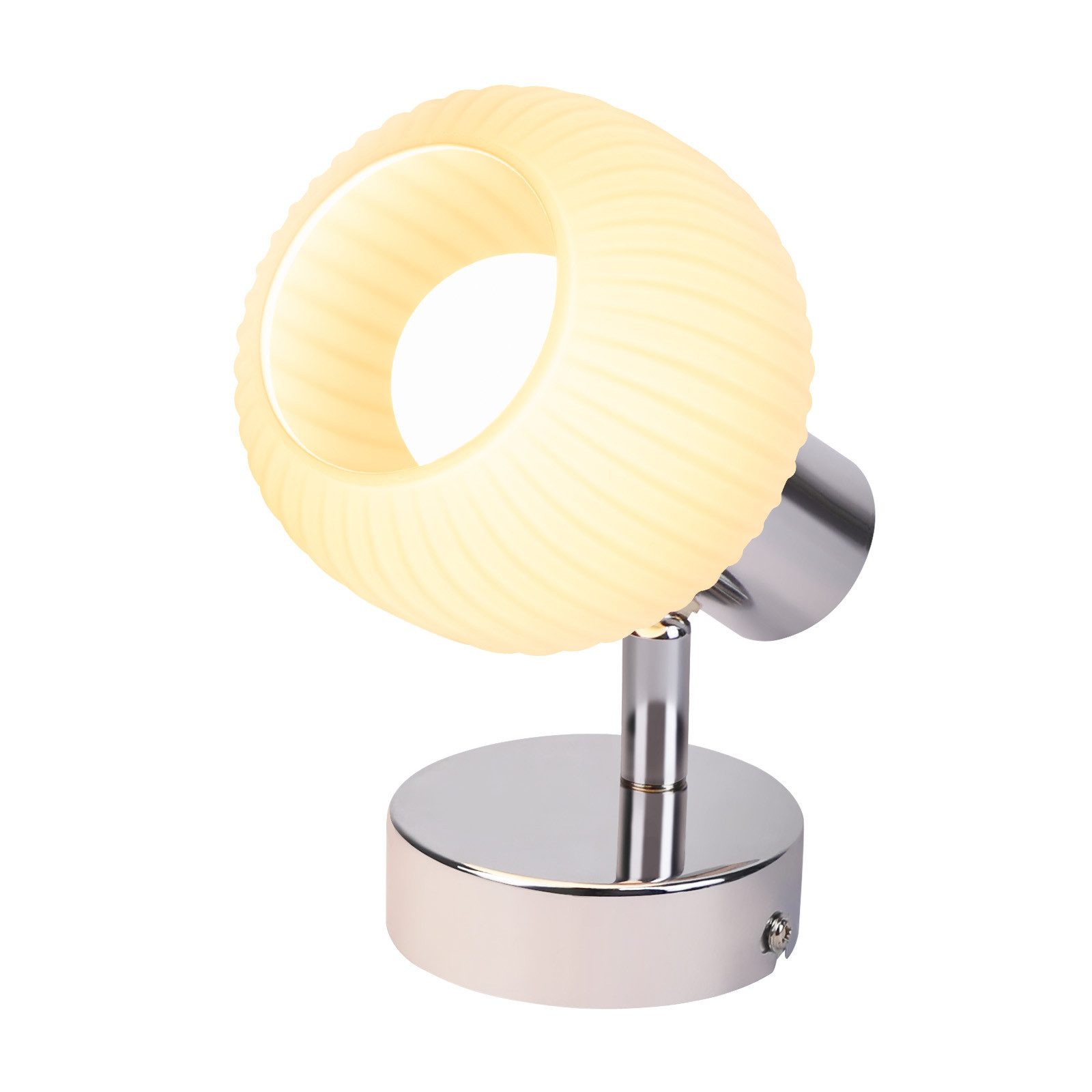 NETTLIFE valkoinen kattokohdevalaisin E14 vintage - lasivarjostin sisätiloihin moderni kohdevalaisin makuuhuoneeseen, olohuoneeseen