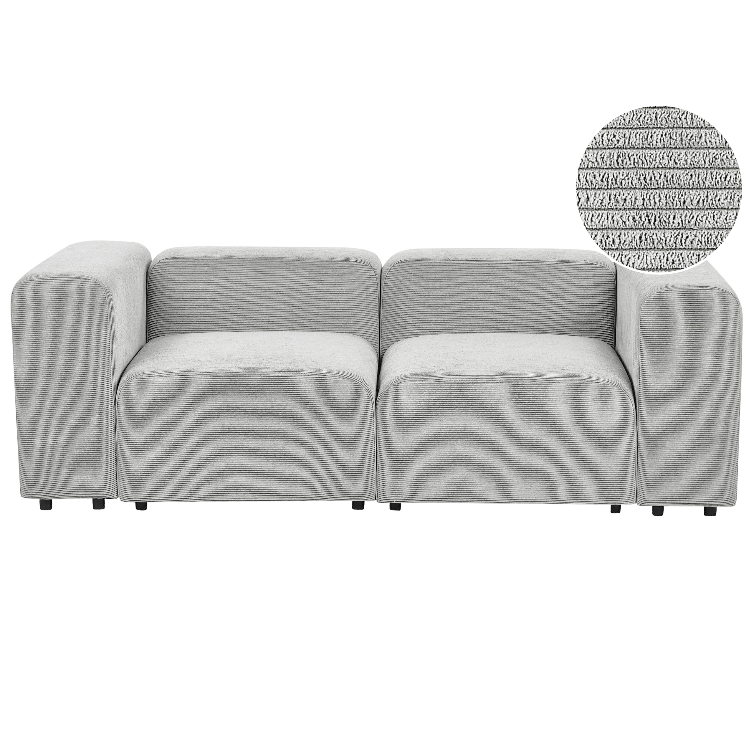 Moduulisohva FALSTERBO vakosametti Harmaa 2-istuttava