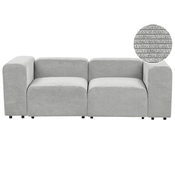 Moduulisohva FALSTERBO vakosametti Harmaa 2-istuttava