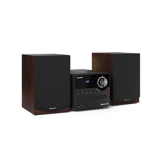 Sharp XL-B512(BR) Mikrohifijärjestelmä, CD/FM/USB/Bluetooth v5.0, 45W, ruskea | Sharp | Mikrohifijärjestelmä | XL-B512(BR) | ruskea | USB-portti | AUX-tulo | Bluetooth | CD-soitin | FM-radio | langaton yhteys