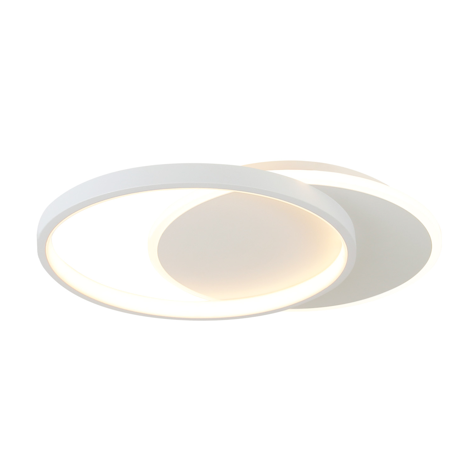 NETTLIFE LED - kattovalaisin, himmennettäväKaukosäätimelläVarustettu Kattovalaisin, 35W, moderni, litteä, pyöreä, 41CM