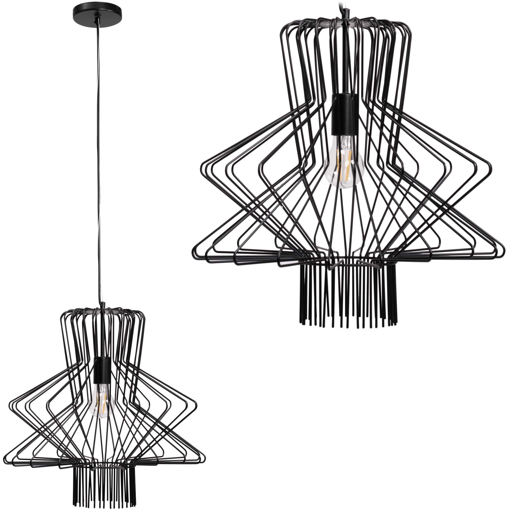 TOOLIGHT riippuvalaisin APP1458-1CP Musta, 45x45x43cm