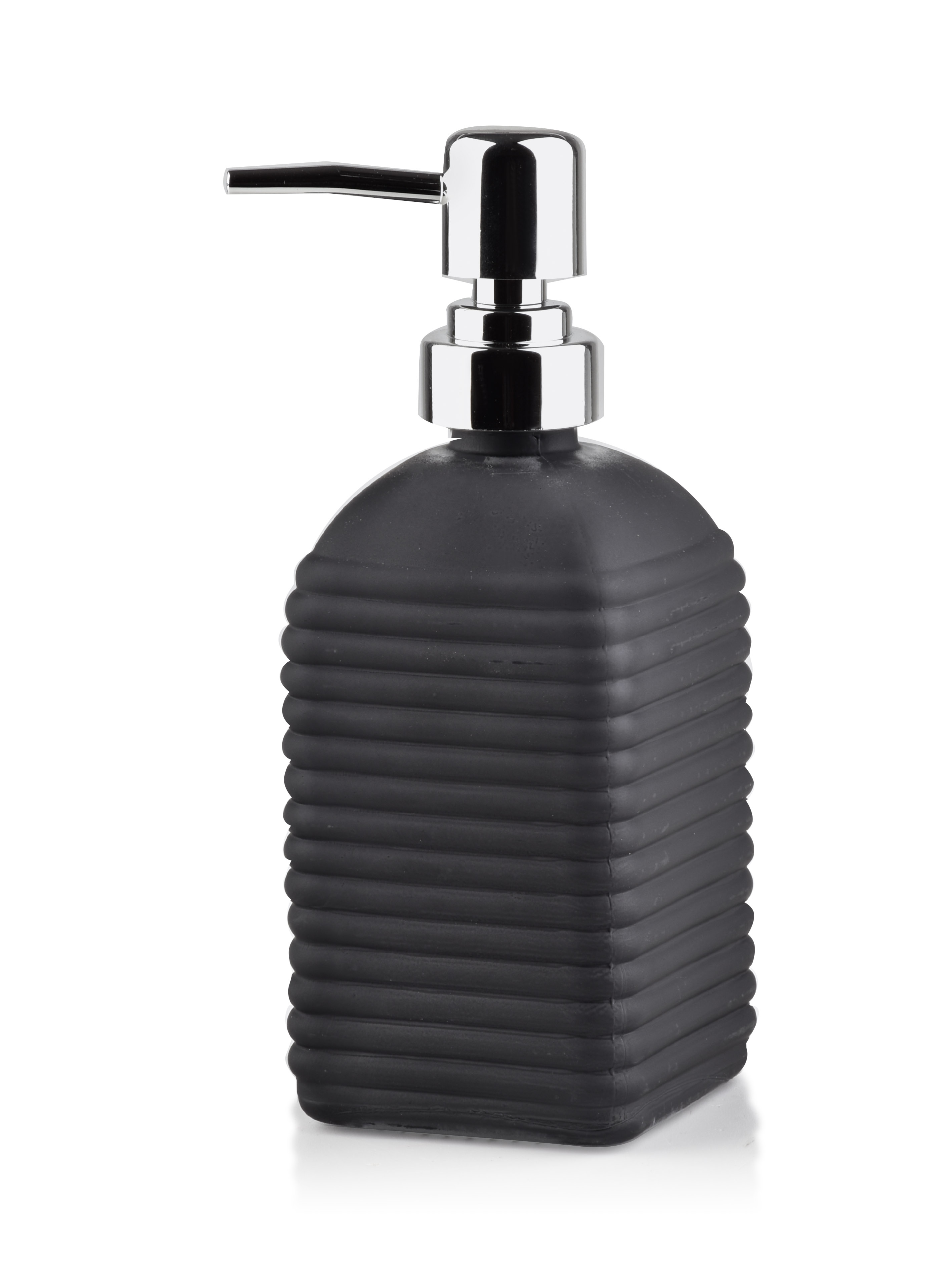 Saippua-annostelija Lasi BATHLAB KYLE 19x7,8 cm Musta 1 kpl
