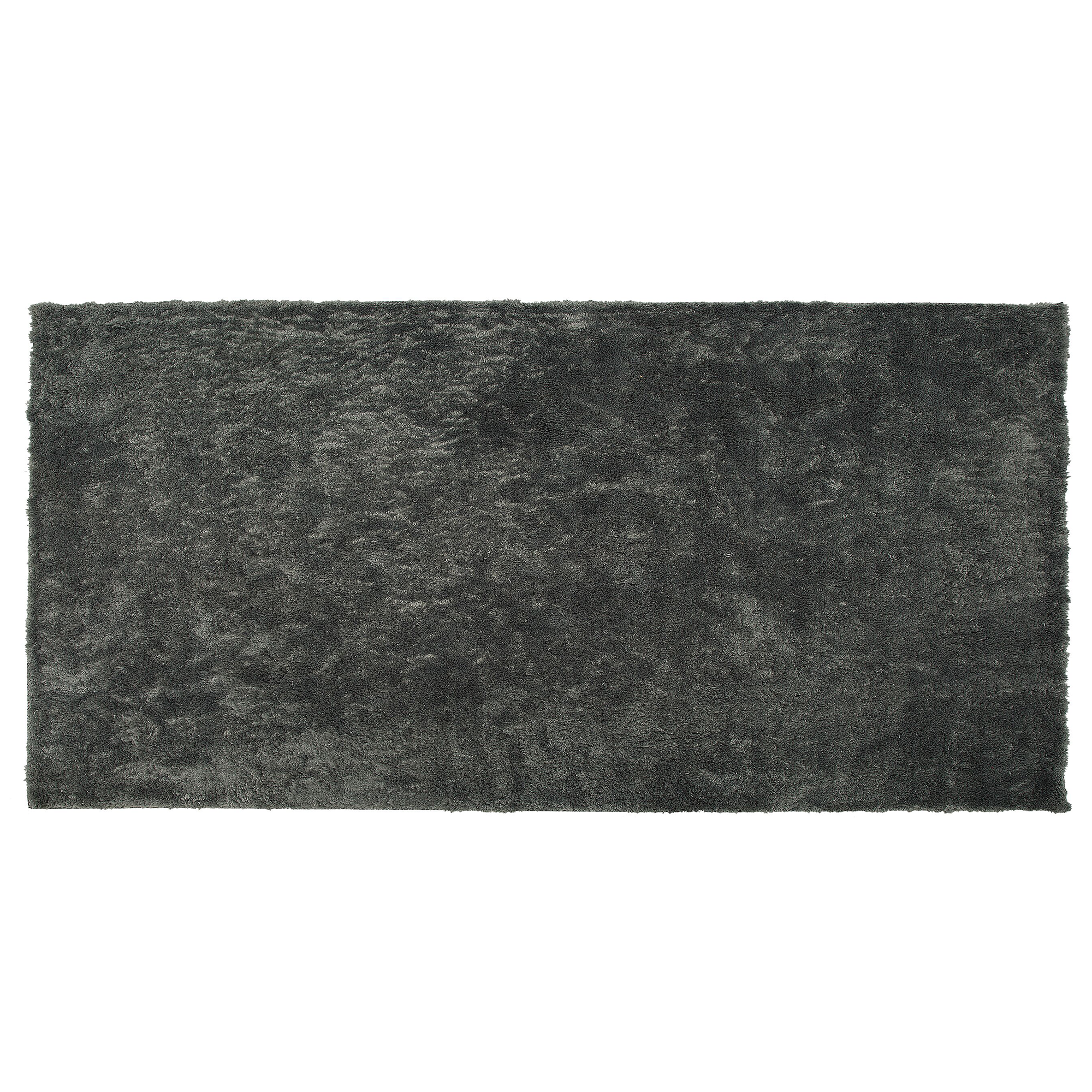 Korkeanukkainen matto EVREN Tummanharmaa 80 x 150 cm