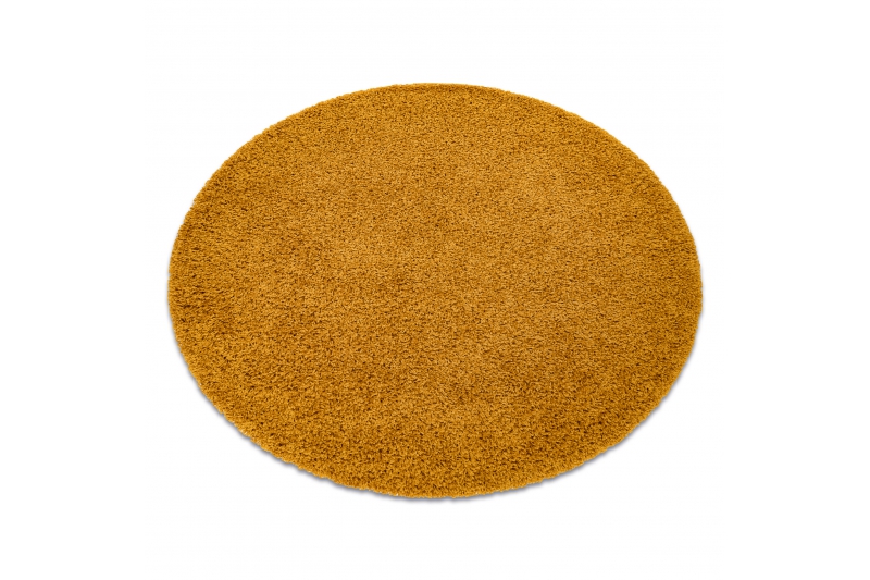 Matto SOFFI pyöreä shaggy 5  kulta