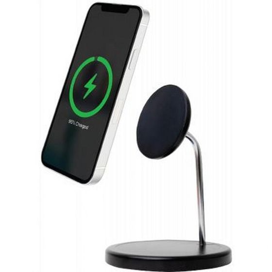 Kaksi MagSafe Yhteensopivaa Langatonta 15W Laturia Jalustalla