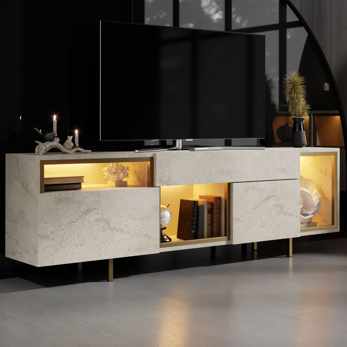 Norda Design TV-taso Norm 32 x 180 x 55 cm