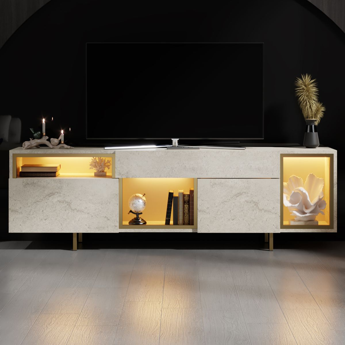 Norda Design TV-taso Norm 32 x 180 x 55 cm