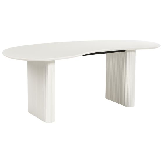 Ruokapöytä PEERY Valkoinen 93 cm 198 cm