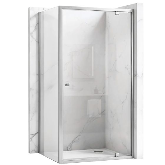 REA Kulmasuihkukaappi Primo Swing 100x70 kromi, 100X70X190CM