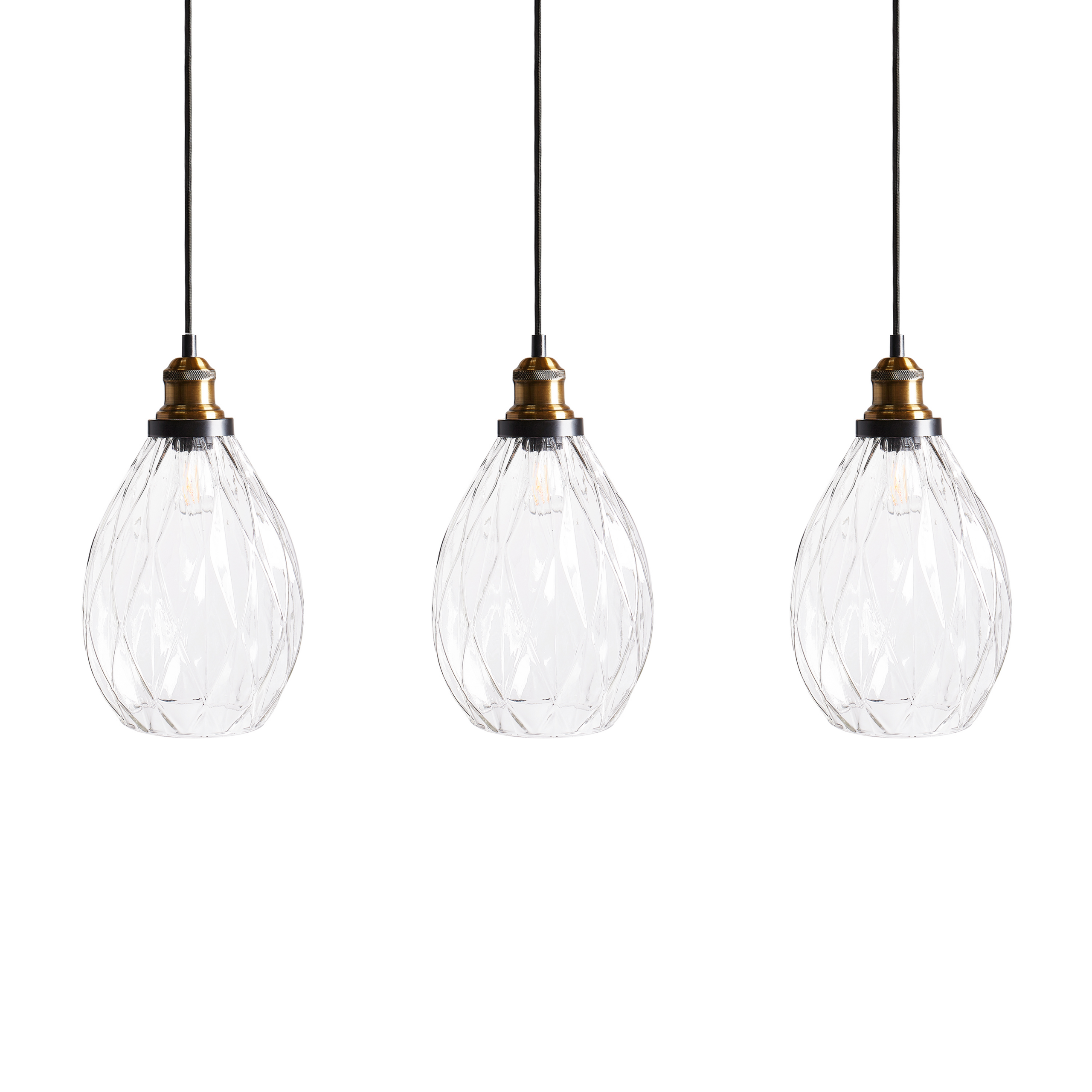 Riippuvalaisin COOSA lasi Kirkas