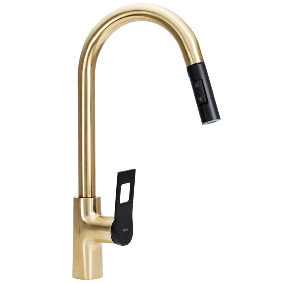 REA Keittiöhana MY1906-5BGG SOUL 245 harjattu kulta, 24,5X4,5X43,5CM