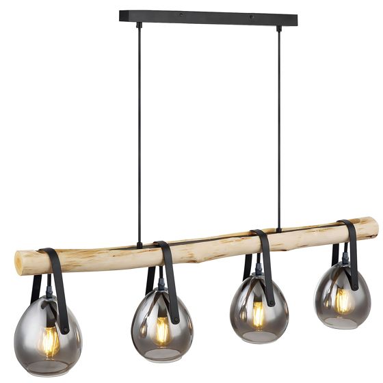 TOOLIGHT riippuvalaisin APP1775-4CP musta, 80x15x90cm