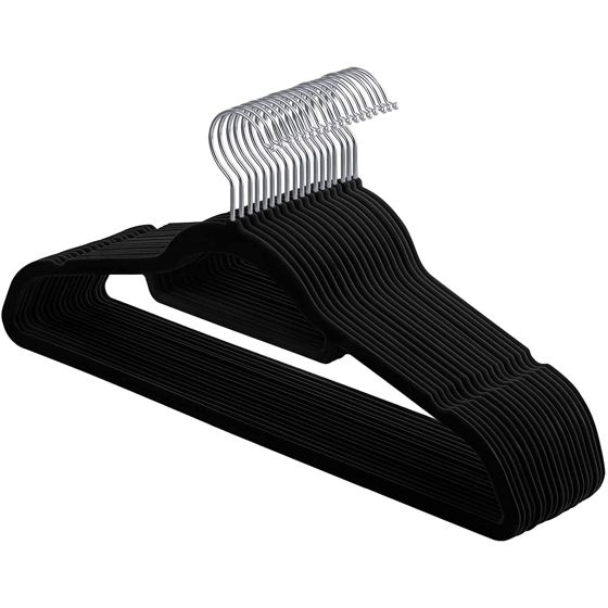 Samettiset henkarit 50 kpl - CRF50B